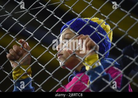 Buenos Aires, Argentine. 17th mai 2022. Boca Juniors (d'Argentine) et Corinthiens pendant le match tenu à l'Estadio la Bombonera à Buenos Aires, Argentine, le 17 mai 2022. Le match est valide pour la Copa Libertadores 2022. Crédit: Gabriel Sotelo/FotoArena/Alay Live News Banque D'Images