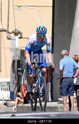 Jesi, Italie. 17th mai 2022. Juul Jensen Christopher #186 (DEN) - Team BikeExchange - Jayco pendant la phase 10 - Pescara - Jesi, Giro d'Italia à Jesi, Italie, Mai 17 2022 crédit: Independent photo Agency/Alay Live News Banque D'Images