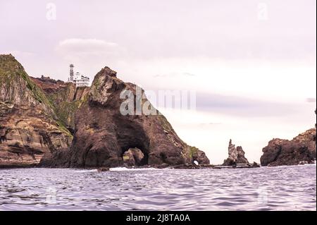 La belle île 'Dokdo', Dokdo est le territoire de l'extrémité est de 'République de Corée'. Banque D'Images