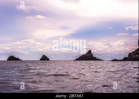 La belle île 'Dokdo', Dokdo est le territoire de l'extrémité est de 'République de Corée'. Banque D'Images