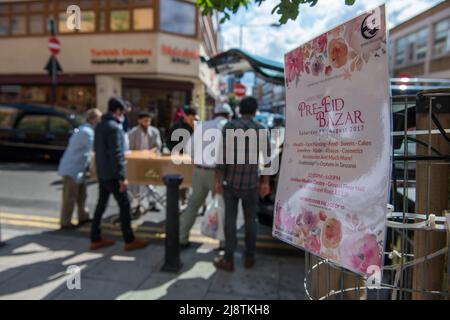 Londres, 18/08/2017: Funerale, Moschea di East London - funérailles, Mosquée de l'est de Londres. © Andrea Sabbadini Banque D'Images