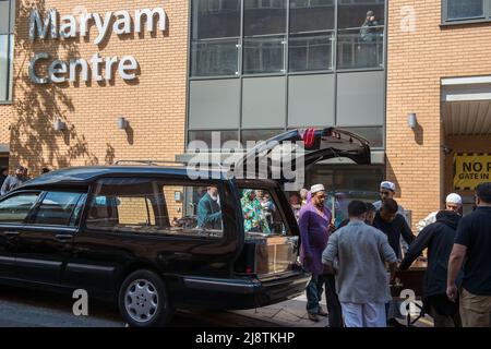 Londres, 18/08/2017: Funerale, Moschea di East London - funérailles, Mosquée de l'est de Londres. © Andrea Sabbadini Banque D'Images