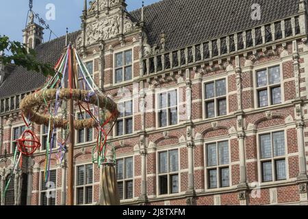 Hôtel de ville historique Un lieu d'intérêt à Bocholt à Münsterland Banque D'Images