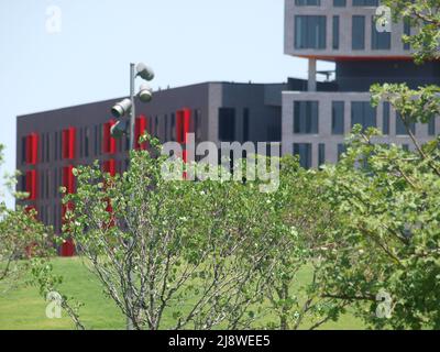 Nouveau parc Carpenter dans le centre-ville de Dallas. Le cinquième espace vert du centre-ville Banque D'Images