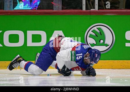 Helsinki, Finlande. 18th mai 2022. (Slovaquie) pendant le Championnat du monde - Suisse contre Slovaquie, Hockey sur glace à Helsinki, Finlande, mai 18 2022 crédit: Independent photo Agency/Alamy Live News Banque D'Images