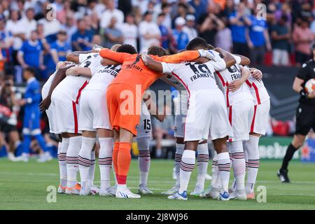 Séville, Séville, Espagne. 18th mai 2022. Joueurs d'Eintrach lors du match final de la Ligue Europa entre Rangers FC et Eintrach Frankfurt à Ramon Sanchez Pizjuan le 18 mai 2022 à Séville, Espagne. (Credit image: © Jose Luis Contreras/DAX via ZUMA Press Wire) Credit: ZUMA Press, Inc./Alamy Live News Banque D'Images