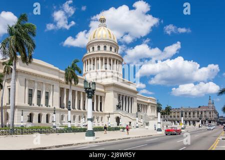 Bâtiment du Capitole (Capitolio Nacional de Cuba), Paseo del Prado, la Vieille Havane, la Havane, la Habana, République de Cuba Banque D'Images