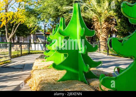 Tucson, Arizona, États-Unis - 8 novembre 2021 : le zoo de Reid Park Banque D'Images