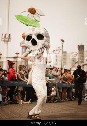 Parade de la sirène à Coney Island, Brooklyn, New York Banque D'Images