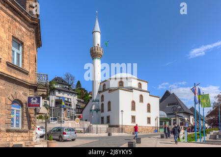 Jajce, Bosnie centrale, Bosnie-Herzégovine, Europe Banque D'Images