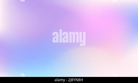 Bannière abstraite à vecteur de couleur. Lumière floue fond dégradé frais. Rose pastel, bleu, taches lisses lilas. Bannière neutre pour taches de liquide avec place Illustration de Vecteur