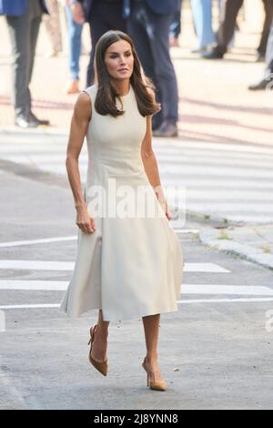 Madrid, Madrid, Espagne. 19th mai 2022. La reine Letizia d'Espagne assiste à la Conférence internationale ''˜les ponts des femmes. Propositions du Sud pour le changement global' au bâtiment de l'UNED Humanities le 19 mai 2022 à Madrid, Espagne (Credit image: © Jack Abuin/ZUMA Press Wire) Credit: ZUMA Press, Inc./Alay Live News Banque D'Images