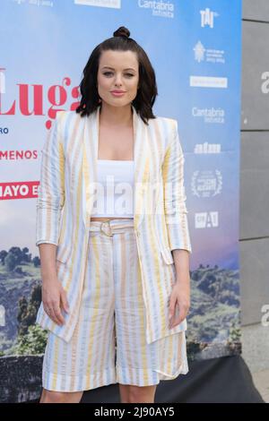 Madrid, Espagne. 19th mai 2022. Adriana Torrebejano participe à la photocall 'en Otro Lugar' à l'Academia de CNE à Madrid. (Photo par Atilano Garcia/SOPA Images/Sipa USA) crédit: SIPA USA/Alay Live News Banque D'Images