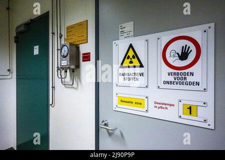 2022-05-11 11:39:32 NOUVEAU VILLAGE - Images illustratives faites dans le bâtiment de Covra où les déchets radioactifs sont stockés. Le HABOG a été élargi, ce qui était nécessaire parce que la centrale nucléaire de Borssele est restée ouverte plus longtemps. Elle est la seule entreprise des pays-Bas à stocker des déchets radioactifs. ANP LEX VAN LIESHOUT pays-bas - belgique OUT Banque D'Images