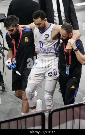 Belgrade, Serbie. 19th mai 2022, Basketball Euroleal semidinals: FC Barcelone vs Real Madrid au Pavillon Stark Arena. Belgrade, Serbie. 19th mai 2022. 900/Cormon Press Credit: CORMON PRESS/Alay Live News Banque D'Images