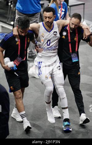 Belgrade, Serbie. 19th mai 2022, Basketball Euroleal semidinals: FC Barcelone vs Real Madrid au Pavillon Stark Arena. Belgrade, Serbie. 19th mai 2022. 900/Cormon Press Credit: CORMON PRESS/Alay Live News Banque D'Images