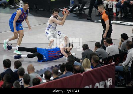 Belgrade, Serbie. 19th mai 2022, Basketball Euroleal semidinals: FC Barcelone vs Real Madrid au Pavillon Stark Arena. Belgrade, Serbie. 19th mai 2022. 900/Cormon Press Credit: CORMON PRESS/Alay Live News Banque D'Images