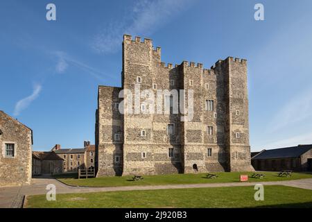 Château de Douvres, Kent, Royaume-Uni Banque D'Images