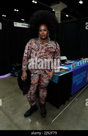 Mystique Summers lors du RuPaul DragCon 2022, jour 2, qui s'est tenu au Centre DE congrès DE LA à Los Angeles, Californie, le vendredi 14 mai 2022. Photo de Jennifer Graylock-Graylock.com Banque D'Images