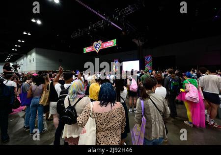 Atmosphère générale pendant le 2022 RuPaul DragCon, jour 2, qui s'est tenu au Centre DES congrès DE LA à Los Angeles, Californie, le vendredi 14 mai 2022. Photo de Jennifer Graylock-Graylock.com Banque D'Images