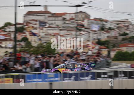 19 LOEB Sebastien (FRA), GALMICHE Isabelle (FRA), M-SPORT FORD WORLD RALLY TEAM, FORD Puma Rally1, action pendant le Rallye de Portugal 2022, 4th tour du Championnat du monde de voitures de rallye WRC 2022, du 19 au 22 mai 2022 à Matosinhos, Portugal - photo Paulo Maria / DPPI Banque D'Images