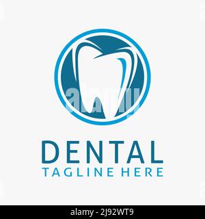 Logo soins dentaires Illustration de Vecteur