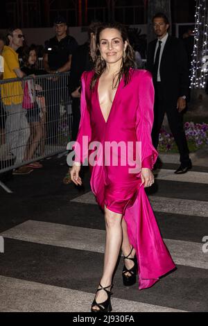 Naomi Rapace arrive au Chopard Trophée qui se tient à Carlton en bord de plage lors du festival annuel du film de Cannes 75th au Palais des Festivals le 19 mai 2022 à Cannes, en France. Photo de Marco Piovanotto/ABACAPRESS.COM Banque D'Images