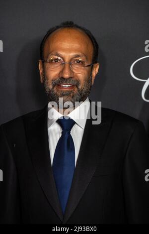 Cannes, France, 19 mai 2022. Le réalisateur iranien Asghar Farhadi arrive pour le Trophée Chopard à Carlton Beach, à Cannes, en France, dans le cadre de l'édition 75th du Festival de Cannes, le 19 mai 2022. Photo par Ammar Abd Rabbo/ABACAPRESS.COM Banque D'Images