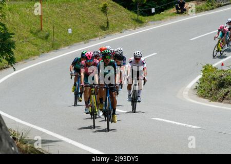 iida, nagano, japon, 2022/19/05 , tournée cycliste professionnelle du Japon qui s'est tenue à Iida au printemps 2022. Banque D'Images