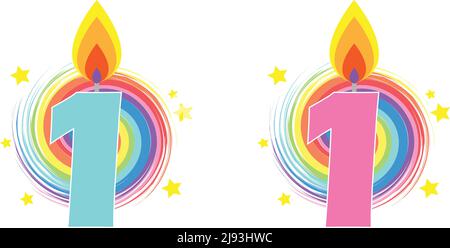 numéro de décoration pour illustration de célébration ou de fête. Illustration de Vecteur