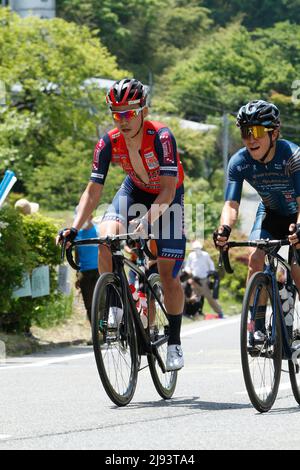 iida, nagano, japon, 2022/19/05 , tournée cycliste professionnelle du Japon qui s'est tenue à Iida au printemps 2022. Banque D'Images