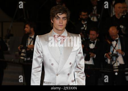 20 mai 2022, Cannes, Côte d'Azur, France: LORENZO ZURZOLO participe à la projection "EO" lors du Festival annuel du film de Cannes 75th (Credit image: © Mickael Chavet/ZUMA Press Wire) Banque D'Images