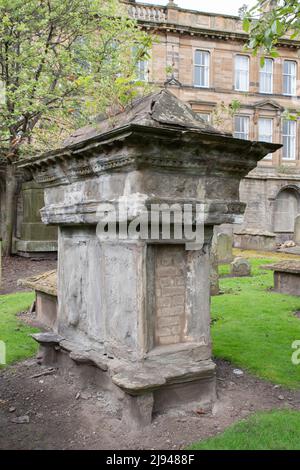 Tombe dans le Howff Dundee Banque D'Images