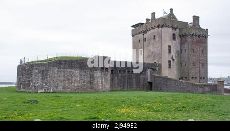 Château de Broughty près de Dundee Banque D'Images