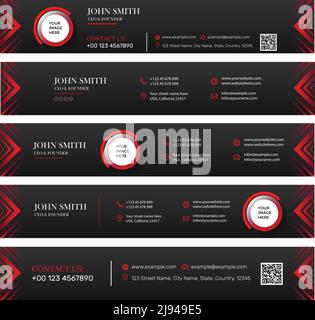 Modèle de couverture et de bannière linkedin pour les ventes commerciales Illustration de Vecteur