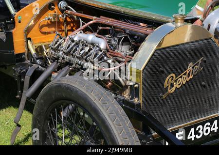 Berliet Curtiss Racer (1907), Centenaire de la vitesse, 17 mai 2022, Brooklands Museum, Weybridge, Surrey, Angleterre, Grande-Bretagne, Royaume-Uni, Europe Banque D'Images