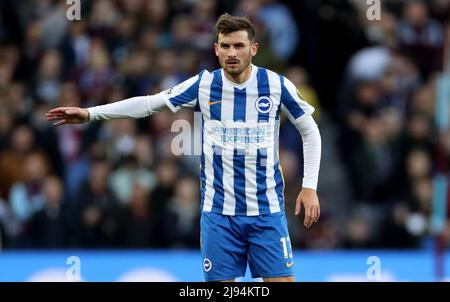 Photo du dossier datée du 20-11-2021 de Pascal Gross de Brighton et Hove Albion, le directeur de l'OMS, Graham Potter, est sur le point de conclure une nouvelle offre au stade Amex. Date de publication : vendredi 20 mai 2022. Banque D'Images