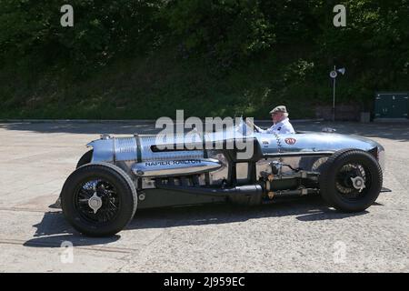 Napier-Railton 535hp W12 (1934, Brooklands Lap Record car), Centenaire de la vitesse, 17 mai 2022, Brooklands Museum, Weybridge, Surrey, Angleterre, Royaume-Uni, Europe Banque D'Images