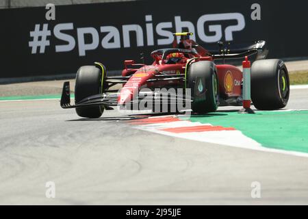 Barcelone, Espagne. 20th mai 2022. 20th mai 2022 ; Barcelone, circuit de Barcelone Catalunya, Espagne. F1 Grand Prix d'Espagne, pratique du vendredi: Scuderia Ferrari, Carlos Sainz crédit: Action plus Sports Images/Alamy Live News Banque D'Images