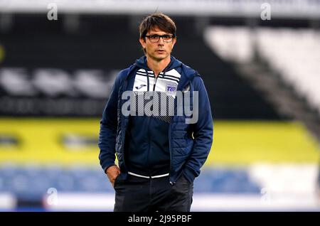 Sylvain Houles, entraîneur-chef de l'Olympique de Toulouse XIII, avant le match de la Super League de Betfred au stade John Smith, Huddersfield. Date de la photo: Vendredi 20 mai 2022. Banque D'Images