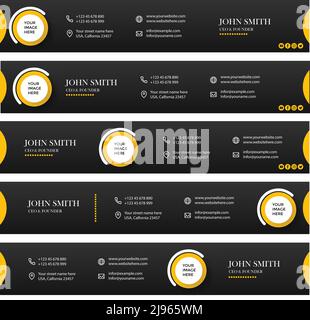 Modèle de couverture et de bannière linkedin pour les ventes commerciales Illustration de Vecteur