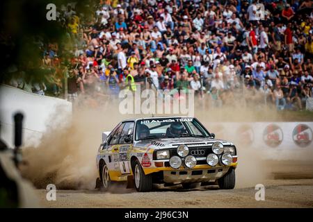 Matosinhos, Portugal. 20th mai 2022. Legends Parade lors du Rallye de Portugal 2022, 4th tour du Championnat du monde de voitures de rallye WRC 2022, du 19 au 22 mai 2022 à Matosinhos, Portugal - photo Paulo Maria / DPPI crédit: DPPI Media/Alay Live News Banque D'Images