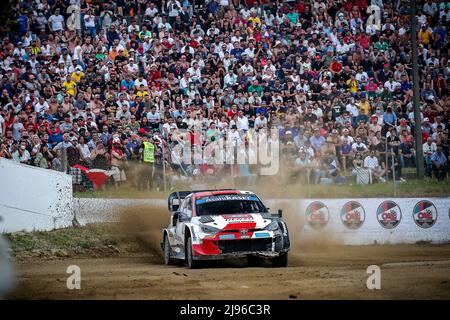 Matosinhos, Portugal. 20th mai 2022. 33’ pendant le Rallye de Portugal 2022, 4th tour du Championnat du monde de voitures de rallye WRC 2022, du 19 au 22 mai 2022 à Matosinhos, Portugal - photo Paulo Maria / DPPI crédit: DPPI Media/Alay Live News Banque D'Images