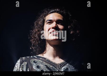 Barcelone, Espagne. 20th mai 2022. Conan Gray se produit sur scène au Sant Jordi Club de Barcelone, Espagne. Crédit: Christian Bertrand/Alay Live News Banque D'Images