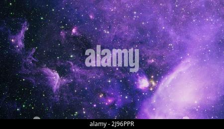 Espace profond. Rendu exceptionnel de la science-fiction. Éléments de cette image fournis par la NASA. Banque D'Images