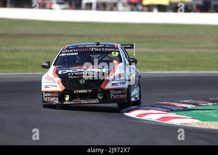 Benalla, Victoria, Australie. 21st mai 2022. Repco Australian Supercars Championships-Pizza Hut Winton SuperSprint - William Brown pilote le #9 Boost Mobile Holden Commodore ZB pendant la course treize des 2022 Repco Australia Supercars Championship-image Credit: brett keating/Alay Live News Banque D'Images