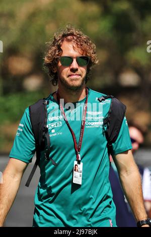 Sebastian Vettel (GER) Aston Martin F1 Team. 21.05.2022. Championnat du monde de Formule 1, Rd 6, Grand Prix d'Espagne, Barcelone, Espagne, Jour de qualification. Le crédit photo doit être lu : images XPB/Press Association. Banque D'Images