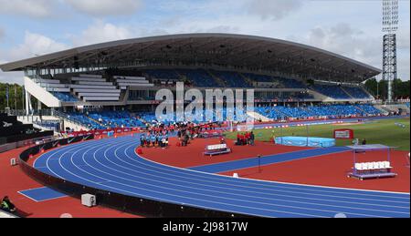 Birmingham, Royaume-Uni. 21st mai 2022. 21st mai 2022 ; Alexander Stadium, Birmingham, Midlands, Angleterre ; M&#xfc;ller Birmingham Diamond League Athletics: Le nouveau stand impressionnant au stade Alexander crédit: Action plus Sports Images/Alamy Live News Banque D'Images