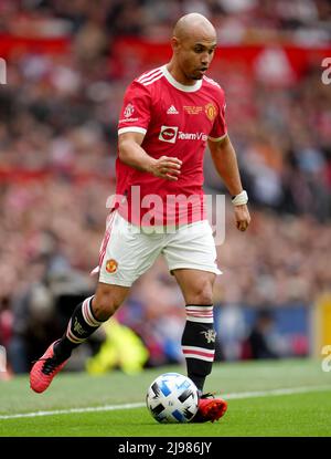 Danny Webber de Manchester United Legends lors du match des Legends à Old Trafford, Manchester. Date de la photo: Samedi 21 mai 2022. Banque D'Images