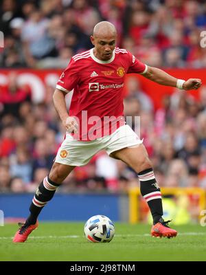 Danny Webber de Manchester United Legends lors du match Legends à Old Trafford, Manchester. Date de la photo: Samedi 21 mai 2022. Banque D'Images